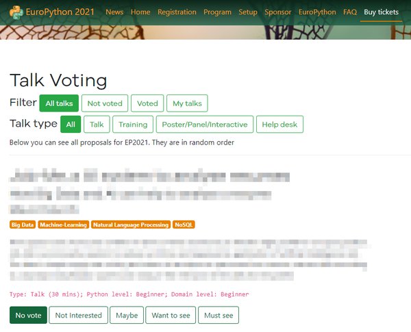 Talk voting interface - 2021-05-17 10_59_36-EuroPython 2021 Online · July 26 - Aug. 1, 2021 - Iridium.png